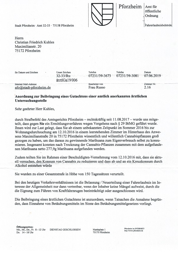 FahrerlaubnisBehörde